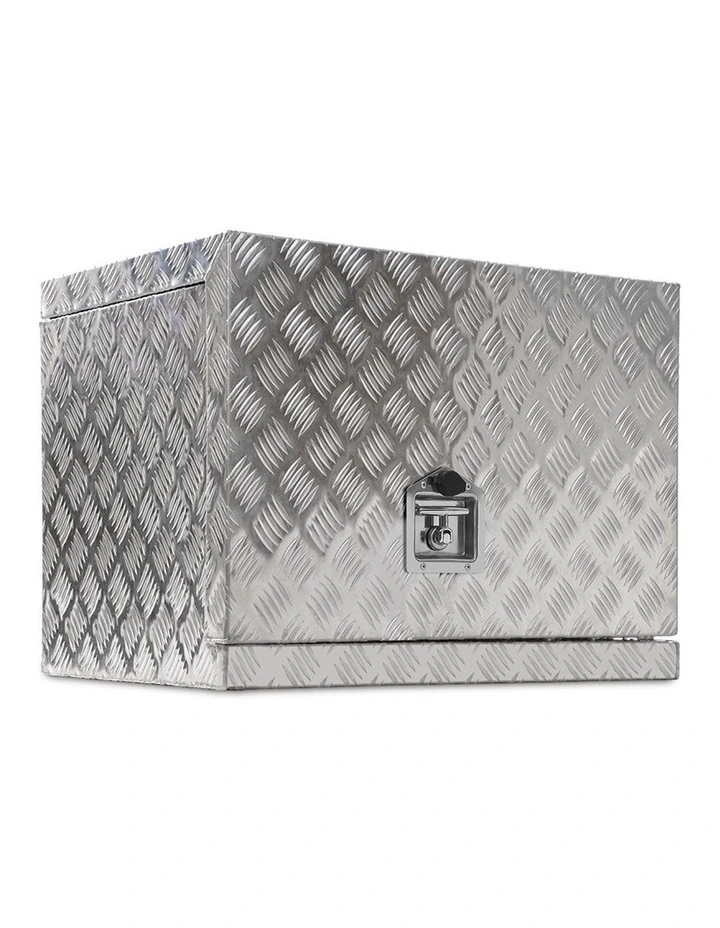 Aluminium Toolbox Ute 75cmx50cmx55cm In Silver