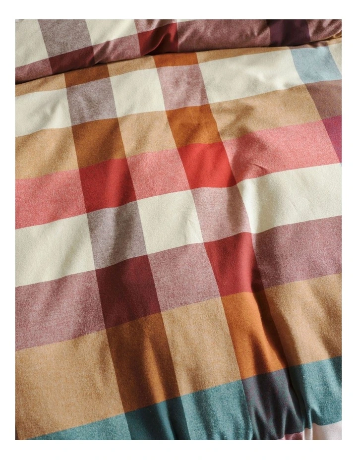Eastwood Quilt Cover Set in Pecan