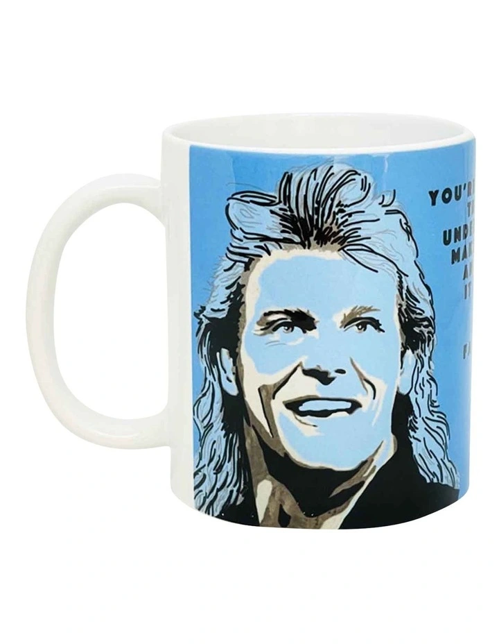 John Ceramic Mug Blue