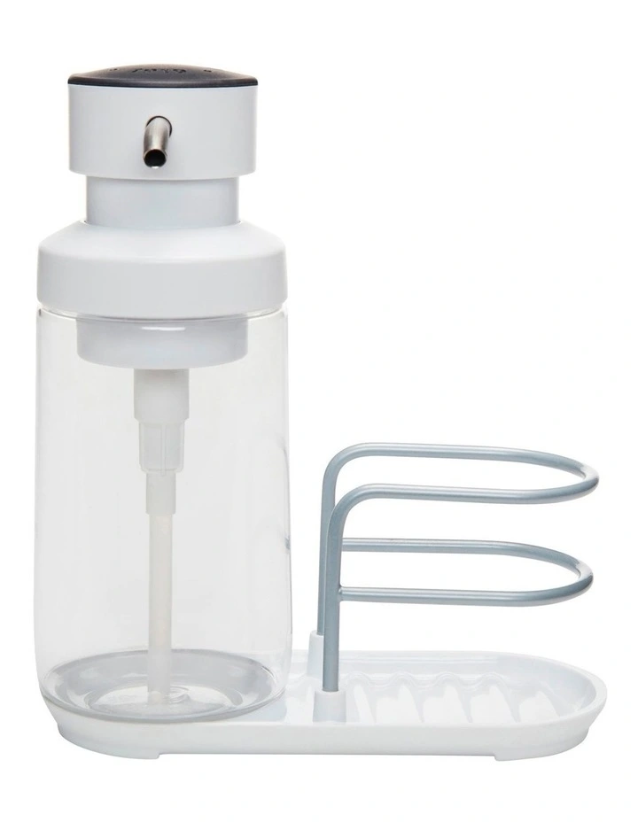 Soap Pump Caddy Tray in White
