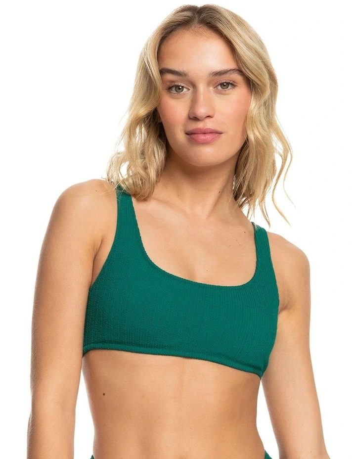 Aruba Bralette Bikini Top in Aventurine