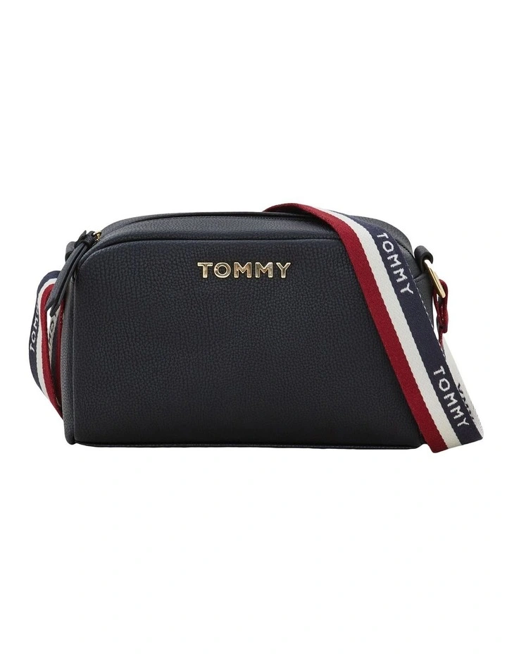 Reese II Zip Crossbody Bag in Black