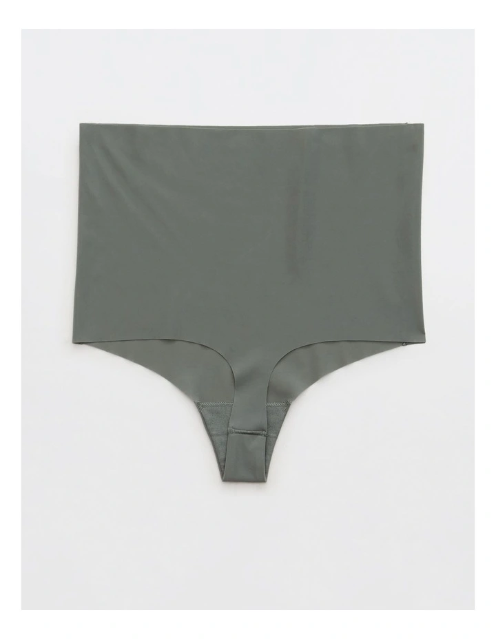 Smoothez No Show Xtra High Rise Thong Underwear in Royal Palm