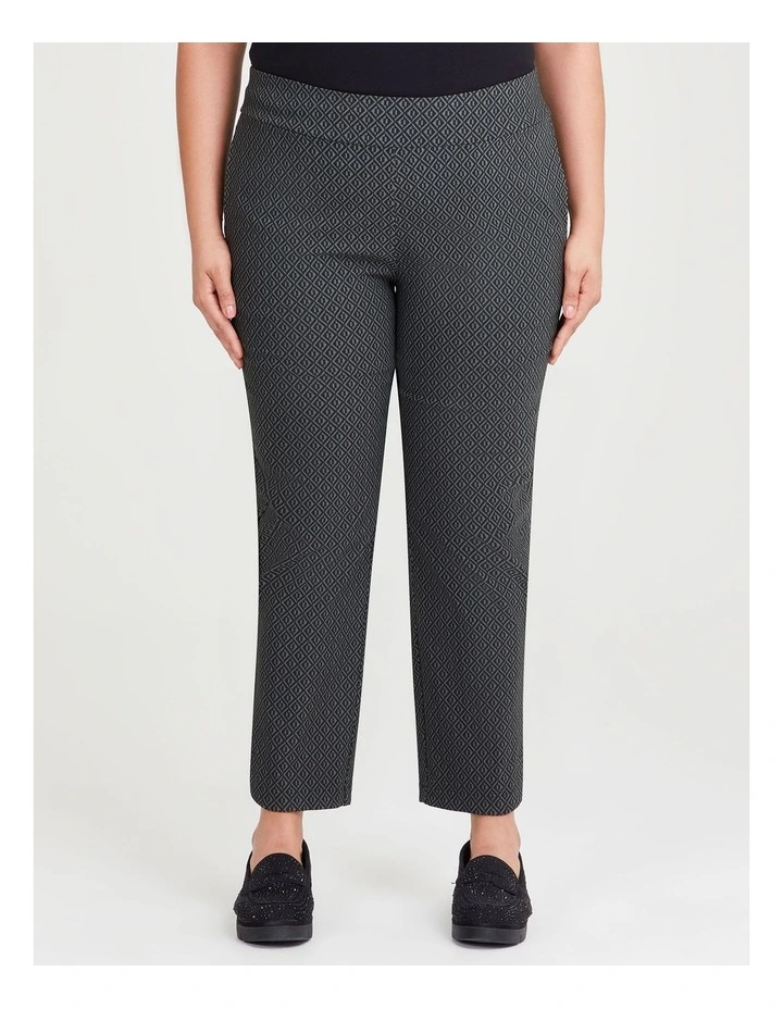 Stretch Geo Kaissy Pant in Print