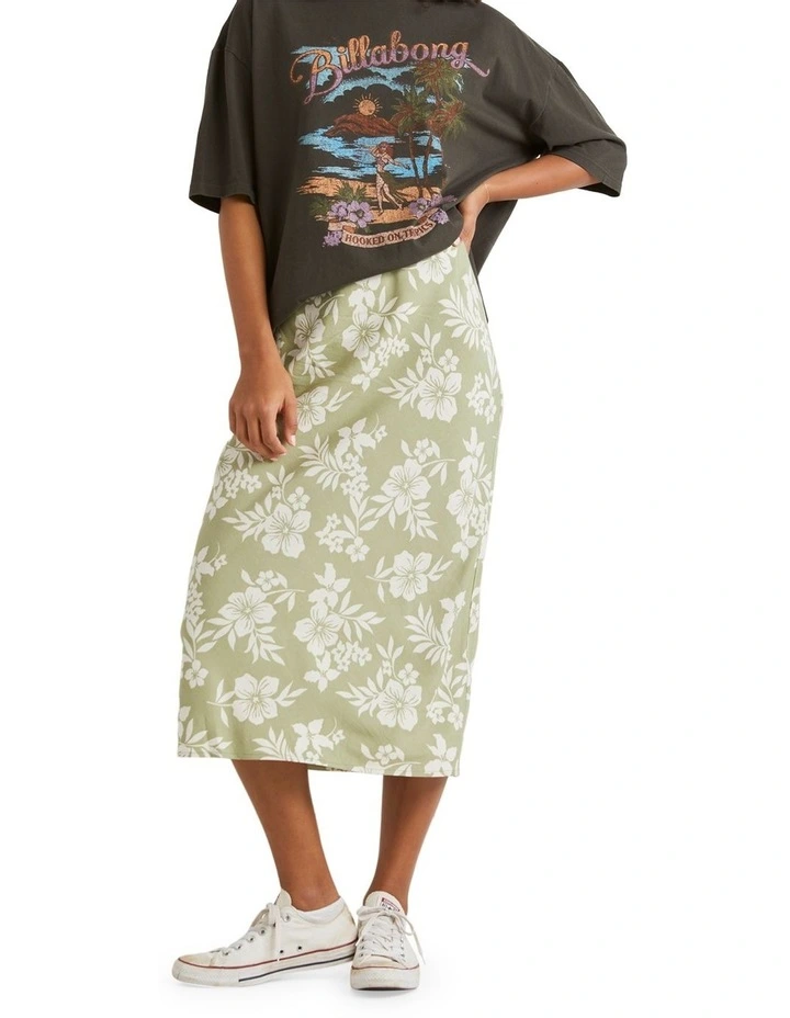 Dusk Dreamin Dream Skirt in Green
