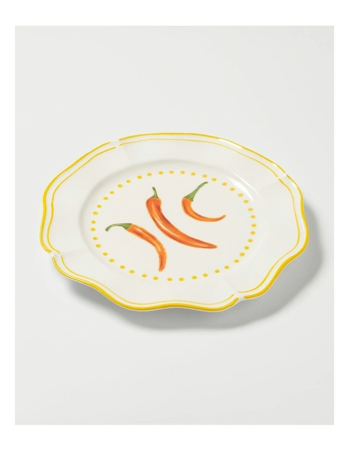 Capri 2.0 Dinner Plate in Yellow