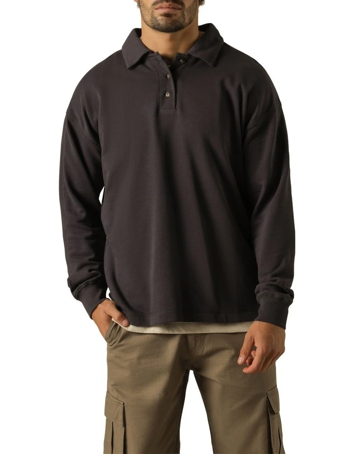 Alfie Sweater in Charcoal