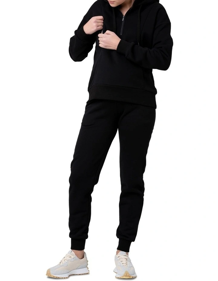 Nicky Nursing Hoodie in Black