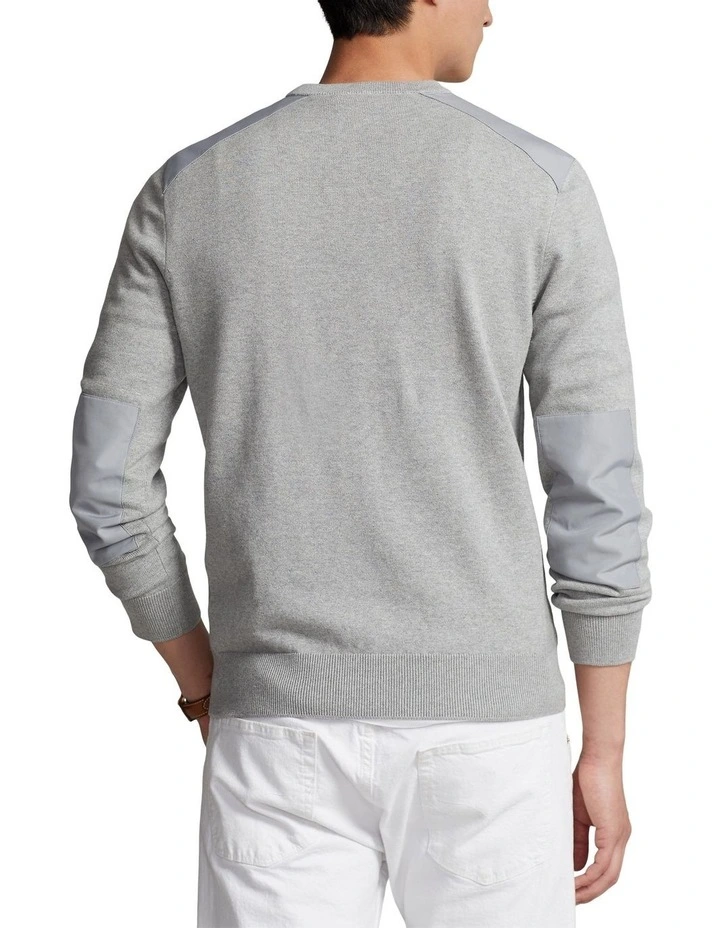 Hybrid Crewneck Sweater in Grey