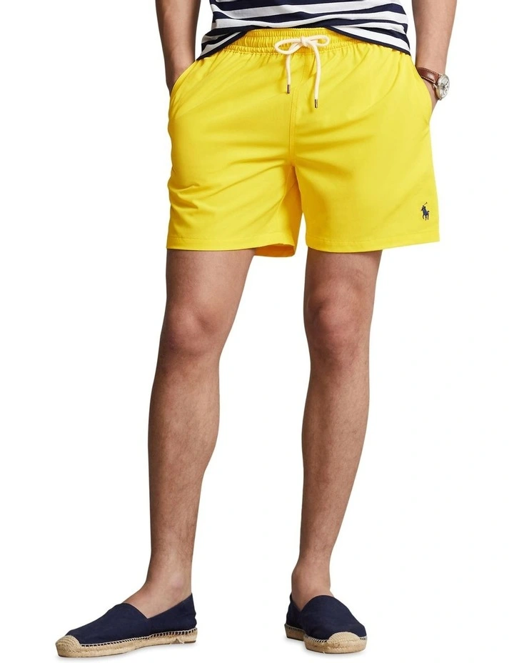 Traveler Classic 5.75-Inch Swim Trunk in Yellow