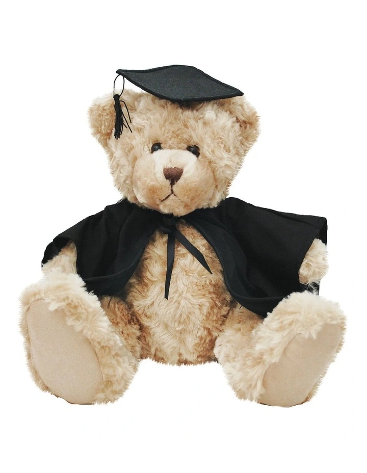 Billie Graduation Bear Beige 25cm