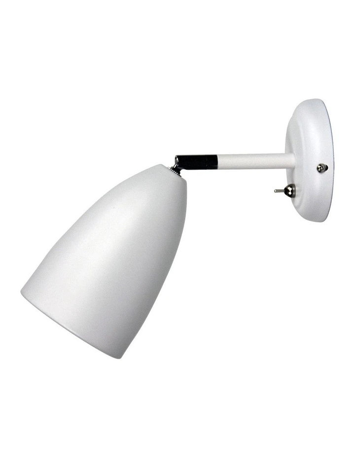 Salem Adjustable Wall Light White