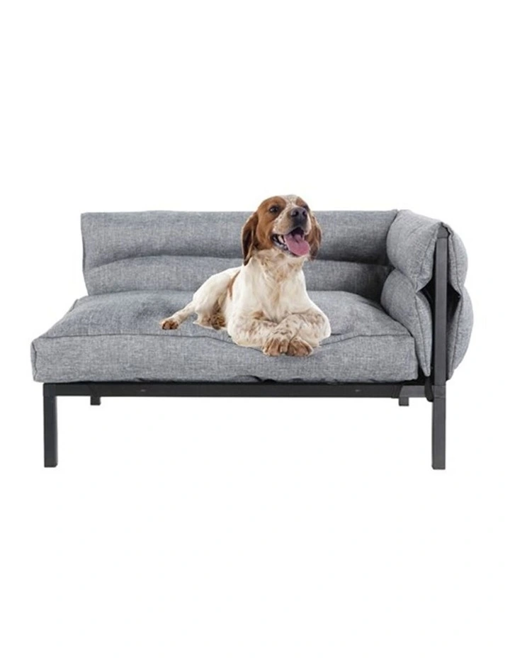 Paws & Claws Elevated Medium Sofa Bed 64.5cm in Grey