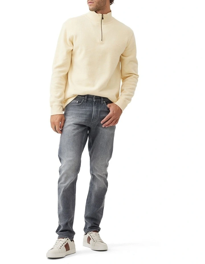Alton Ave Sweat Top in Lemon