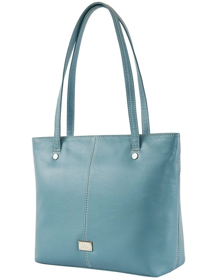 Nelson Tote Bag in Turquoise