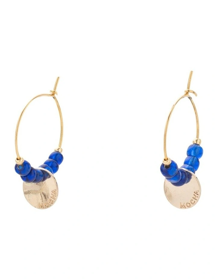 Reborn Lagoon Earrings in Blue