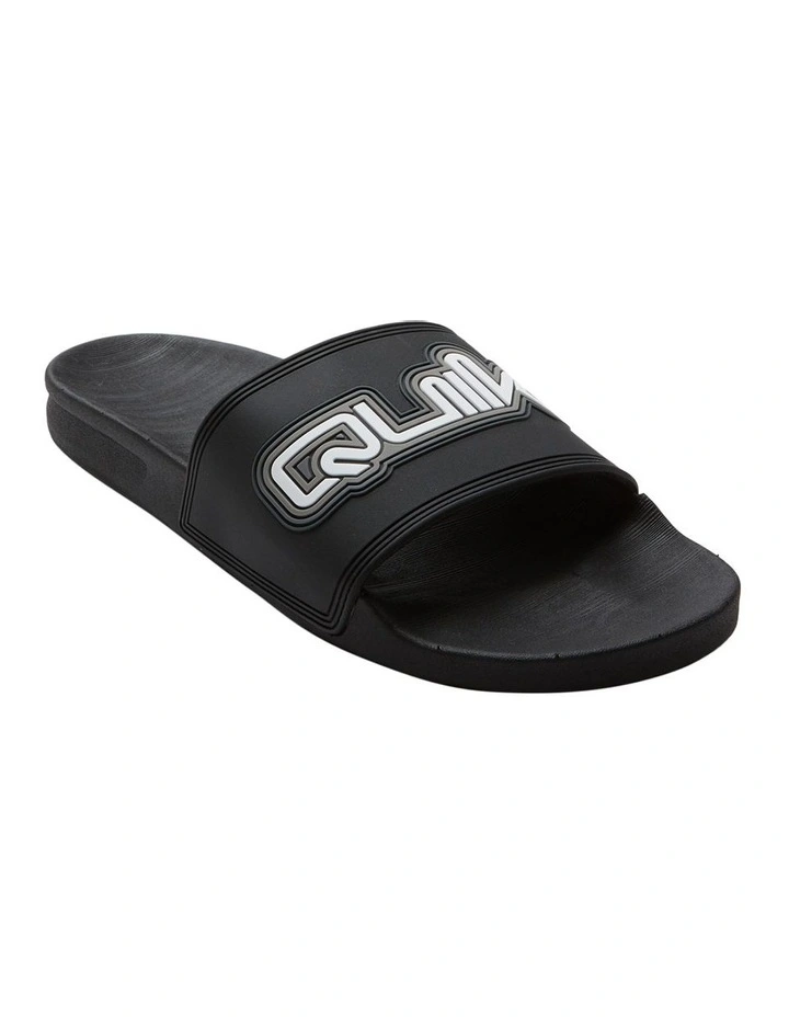 Rivi Slider Sandals in Black