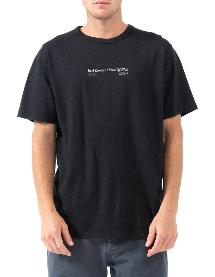 Hemp Constant Merch Fit Tee in Black