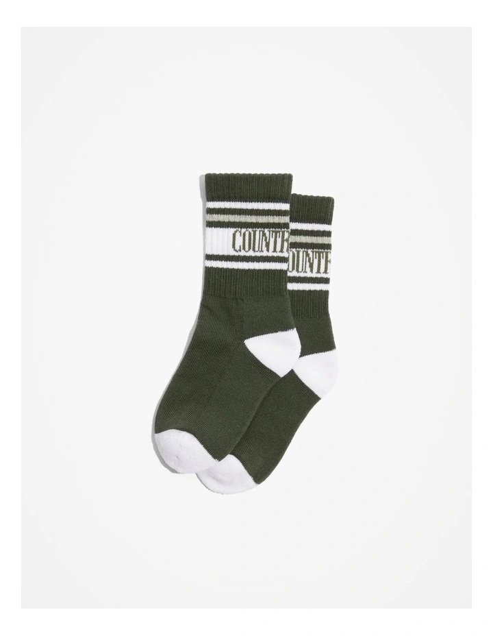 Unisex Heritage Sock in Sage
