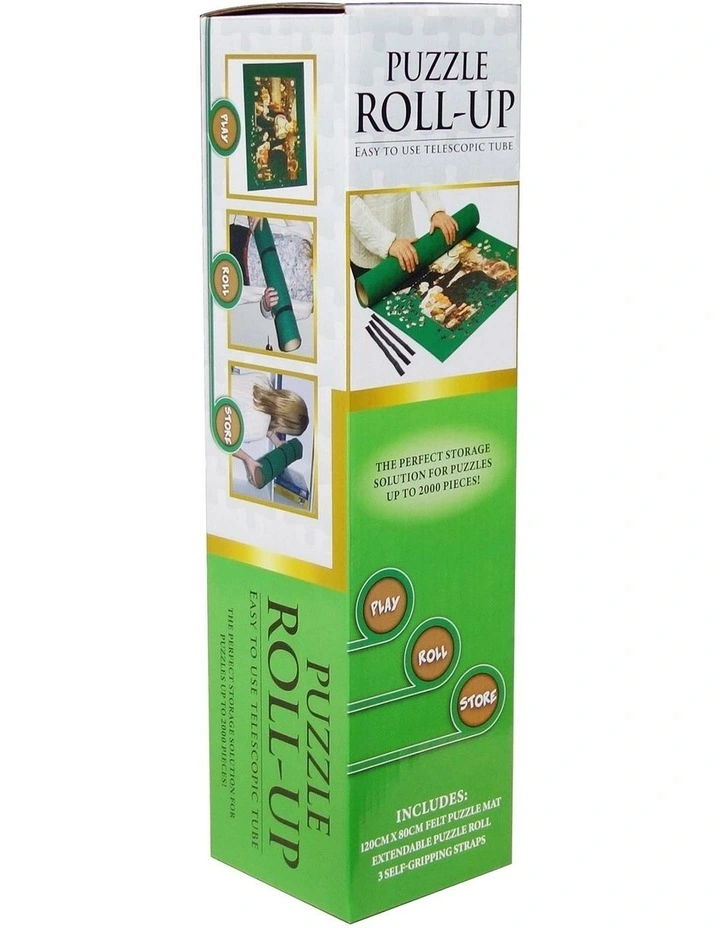 Puzzle Roll Up: Easy to Use Telescopic Tube