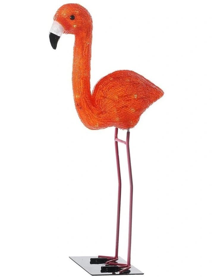 Acrylic Flamingo in Red