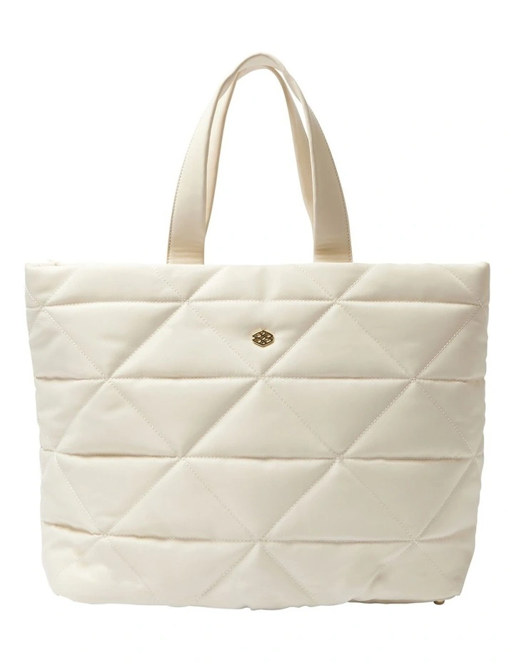 Tully Baby Bag in Bone Nylon
