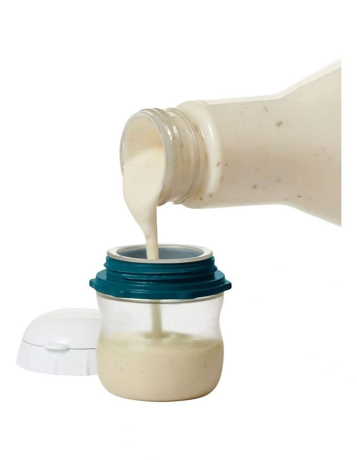 Prep And Go 2-Piece Silicone Squeeze Bottles