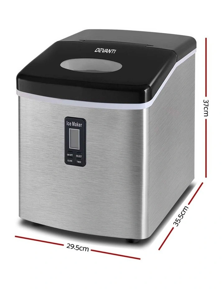 3.2L Stainless Steel Portable Ice Cube Maker