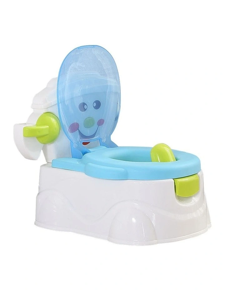 Potty Trainer Seat in White/Blue