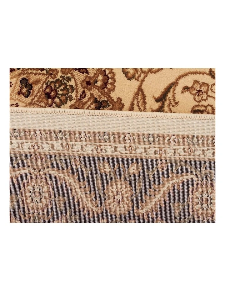 Sydney Medallion Runner Rug in Ivory