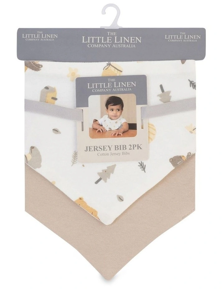 Nectar Bear Jersey Bib 2 Pack in Sand
