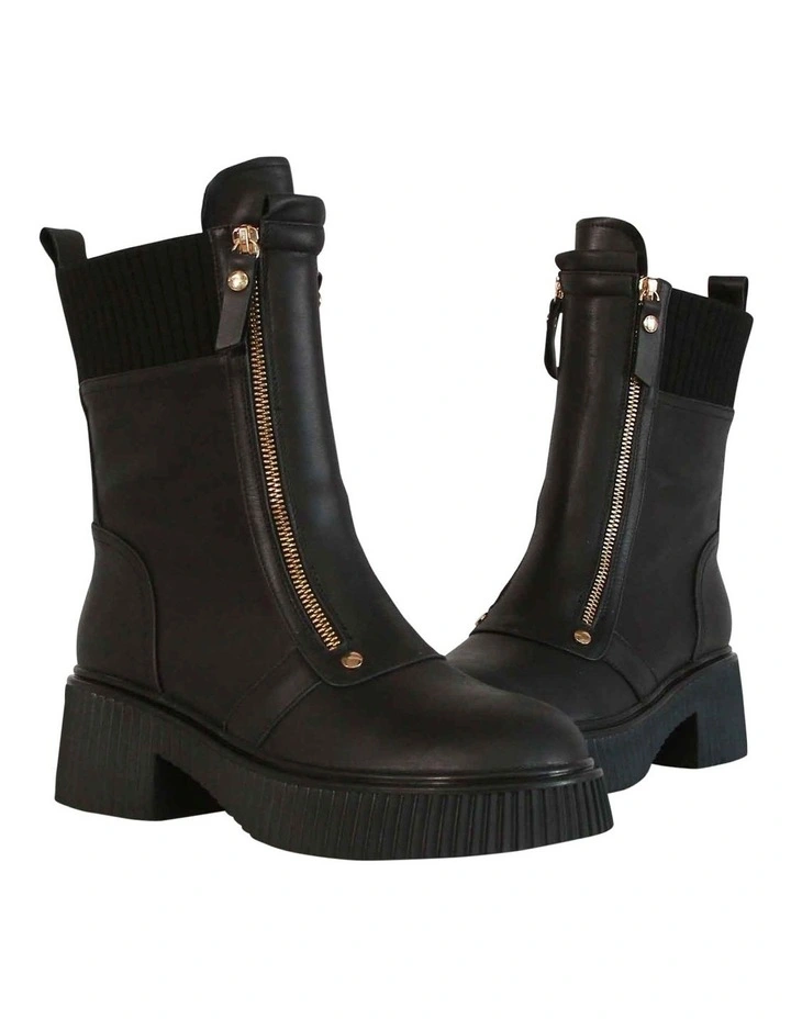 More To Come Ankle Boot in Black