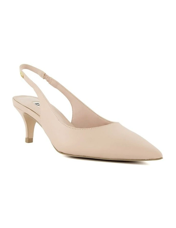 Capitol Slingback Heel in Natural
