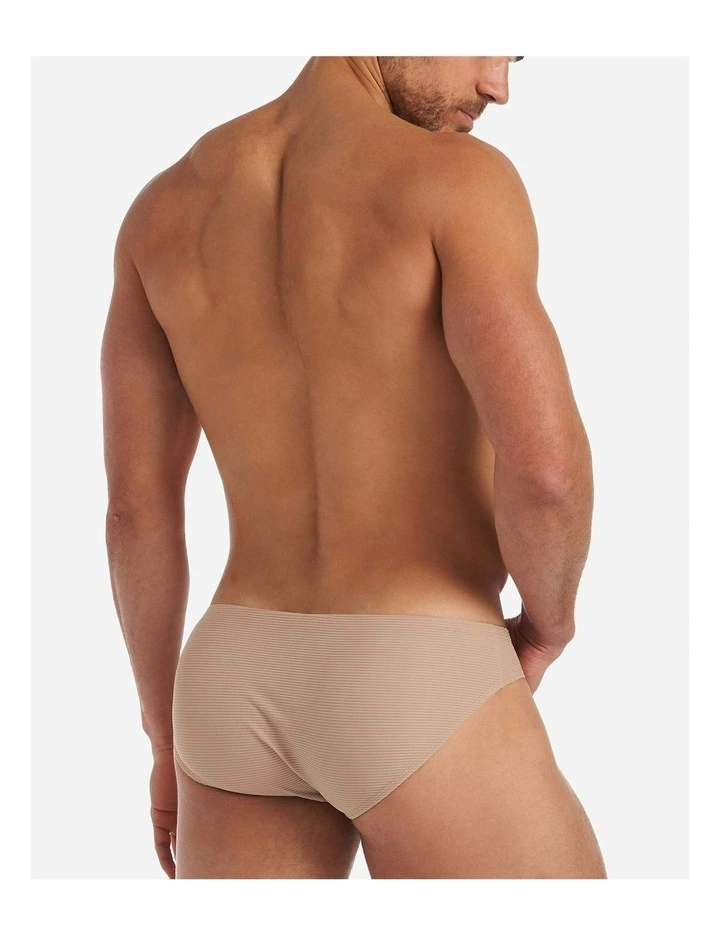Eclipse Bikini Brief in Tan