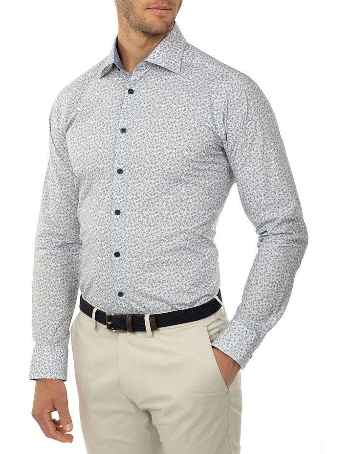 Blue Paisley Dayton Shirt