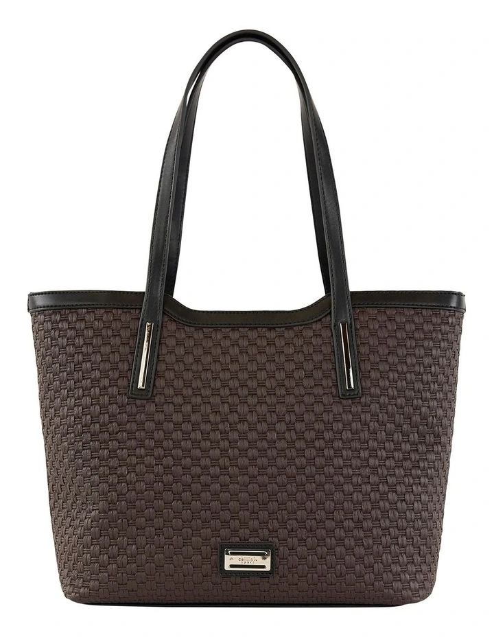 Sandra Tote Bag in Chocolate
