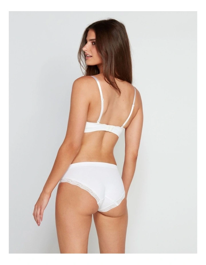 Nikki Bikini Brief in White