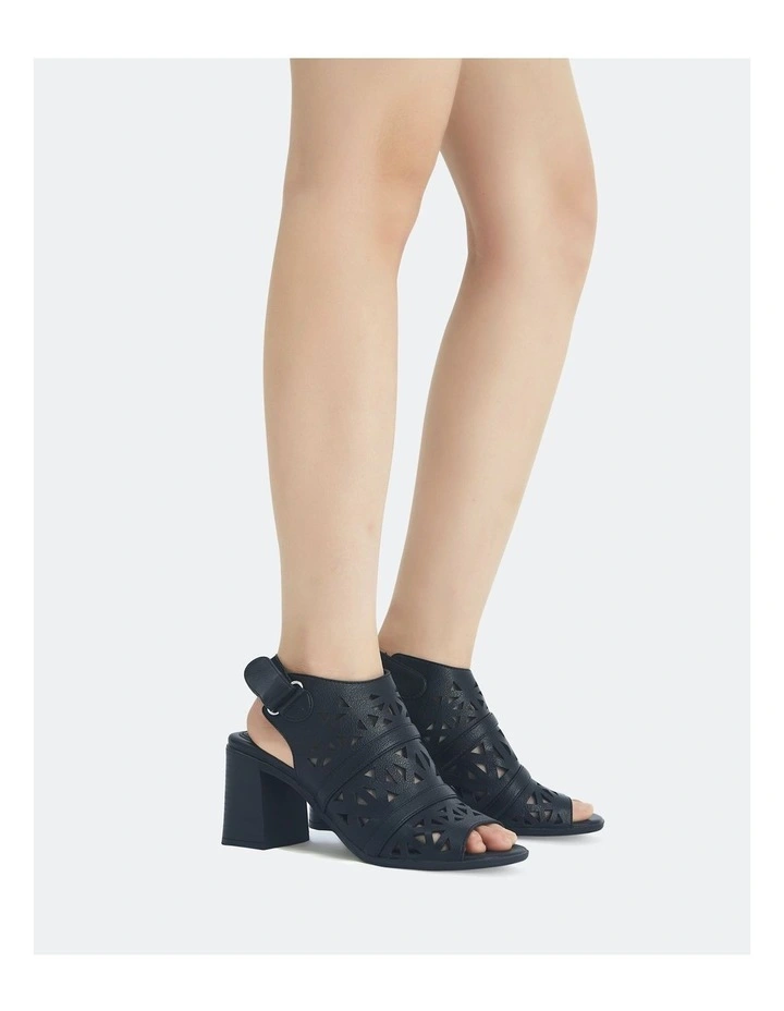 Fraser Mule Heel in Black