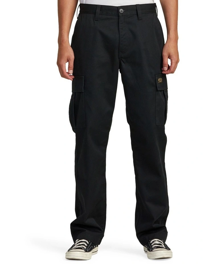 Americana Cargo Pants in Black