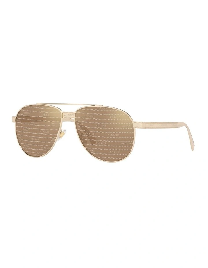 VE2209 Gold Sunglasses