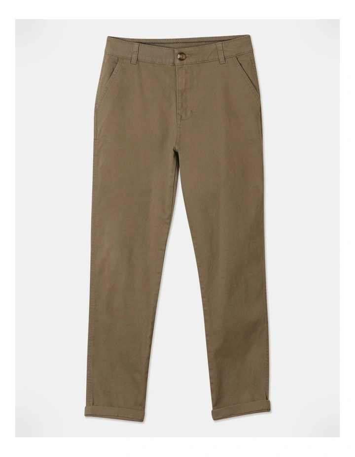 5 Pocket Chino in Brown