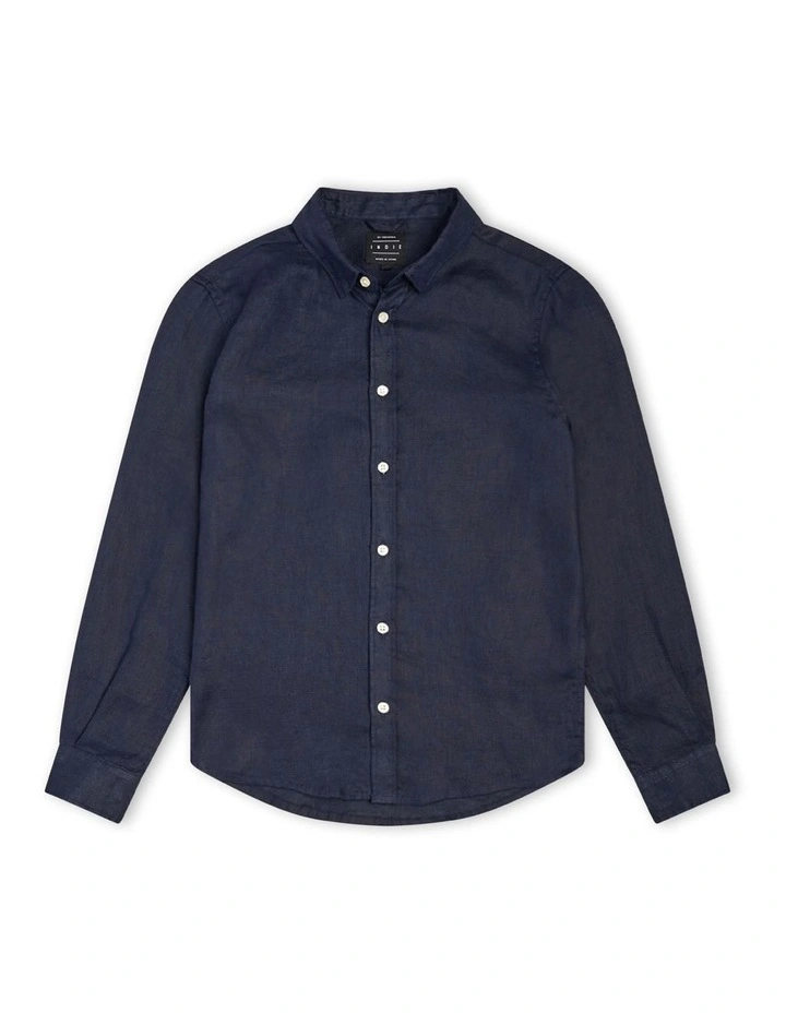 Tennyson Indie Shirt (0-2 years) in Navy