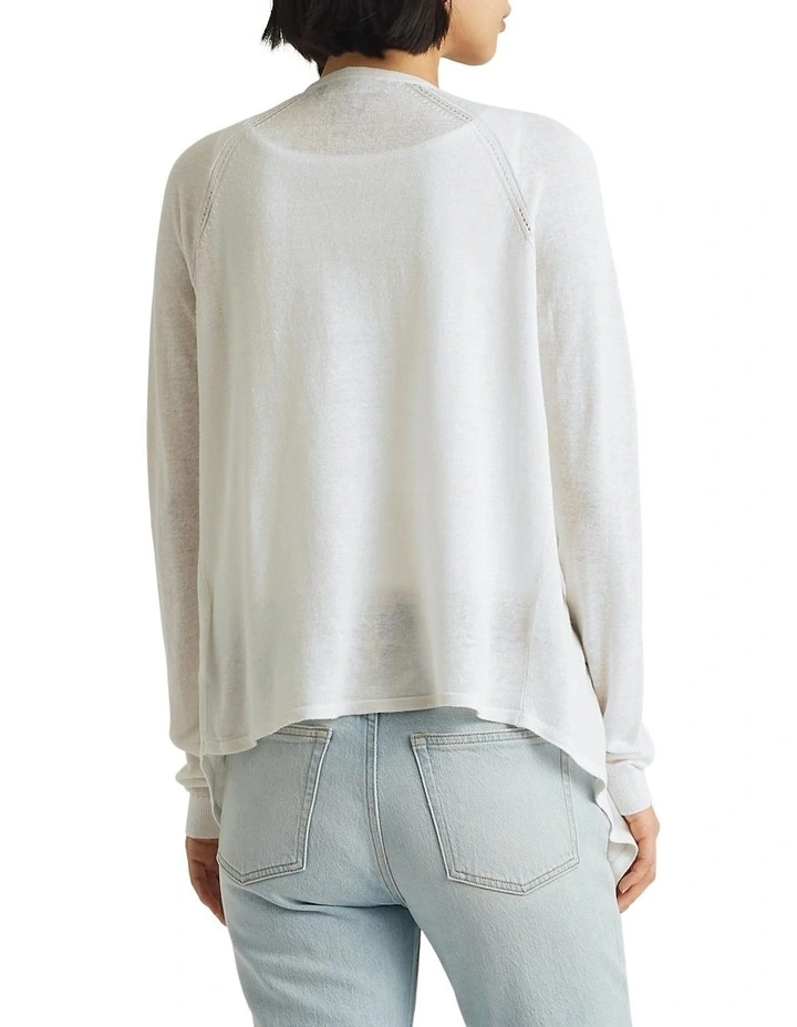Linen-Blend Sweater