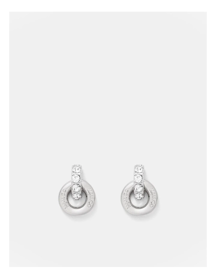 Circulate Stud Earrings in Silver