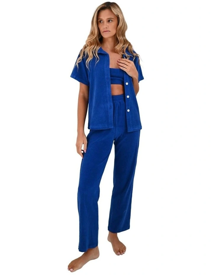 Organic Cotton Pants in Blue