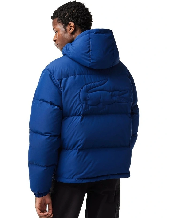Hooded Lightweight Puffer Jacket in Mthylen