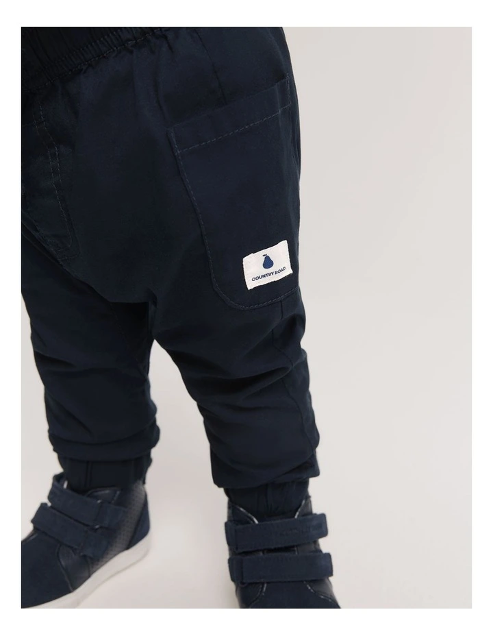 Woven Pocket Pant in Navy