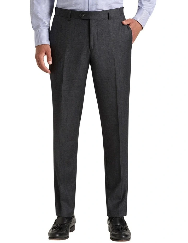 Sondalo Trouser in Charcoal Navy