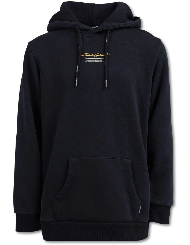 Escape Hoodie (3-7 Years) in Washed Black