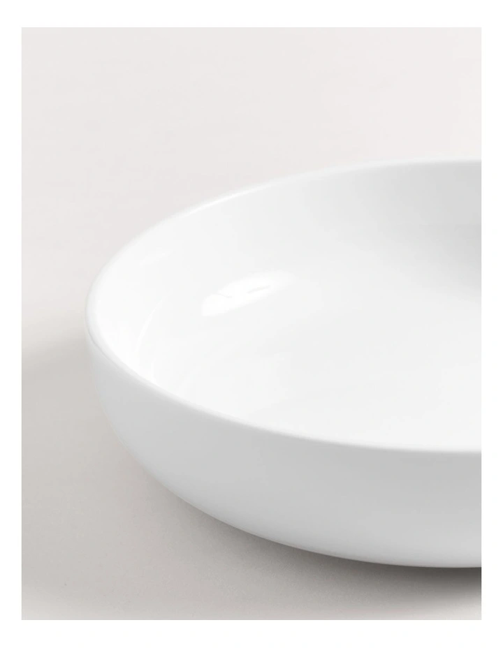 Yarra Shallow Bowl in White